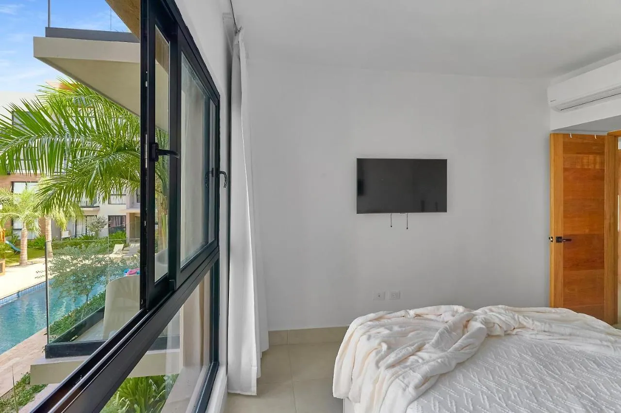 New! Elegant Comfy Pool View Apartment At Cap Cana Punta Cana